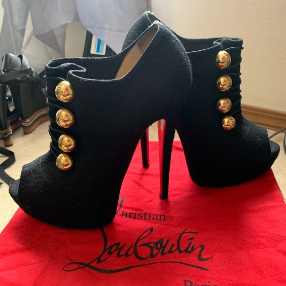 Christian Louboutin Shoes - Christian Louboutin 150 Flannel/Marine